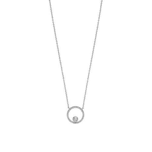 Silver & Co Necklace SPG0061 - Handcrafted Elegance with Intricate Design