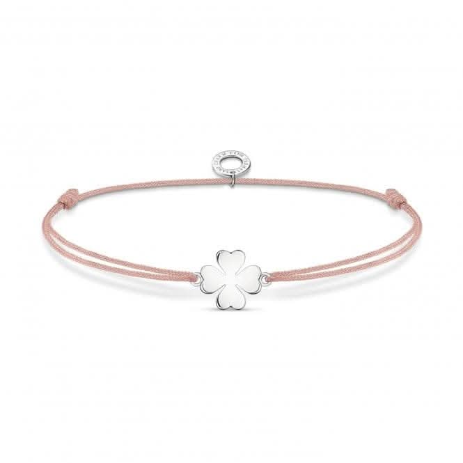 Silver Nylon Beige Bracelet LS120 - 173 - 19 - L20VThomas Sabo Charm Club CharmingLS120 - 173 - 19 - L20V