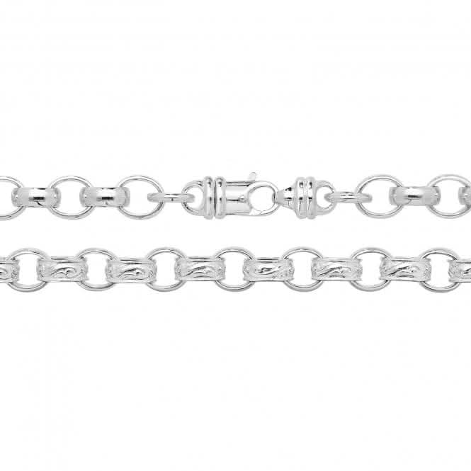 Silver Oval Belcher Chain G1170Acotis Silver JewelleryG1170/08