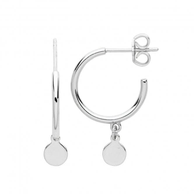 Acotis Silver Earrings Rhodium Plated G51223