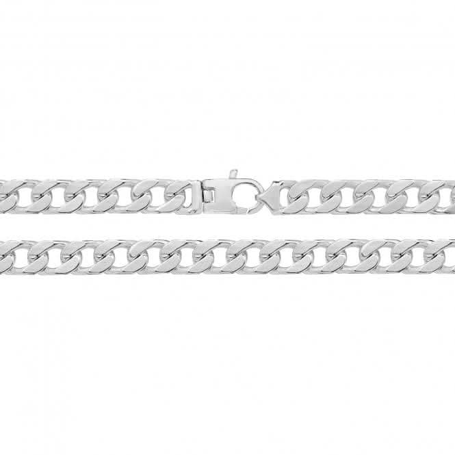 Acotis Silver Chain Square Curb G1308