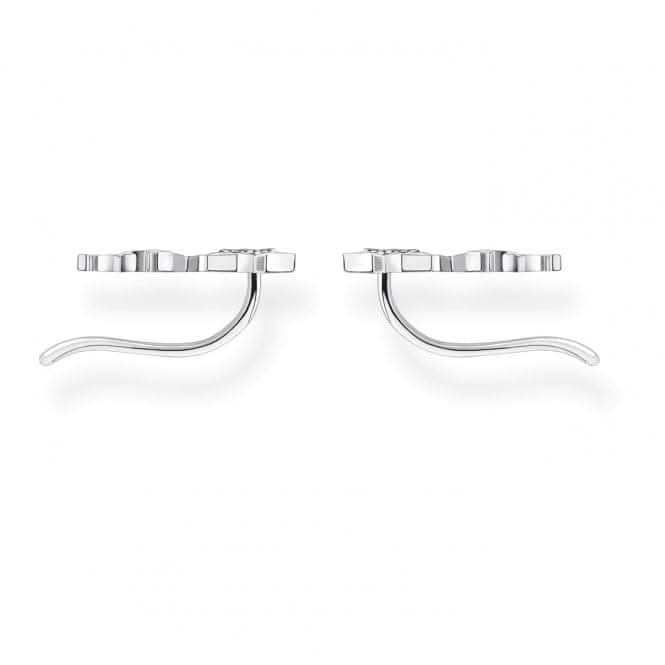 Silver Star Cluster Ear Climbers H2159-051-14