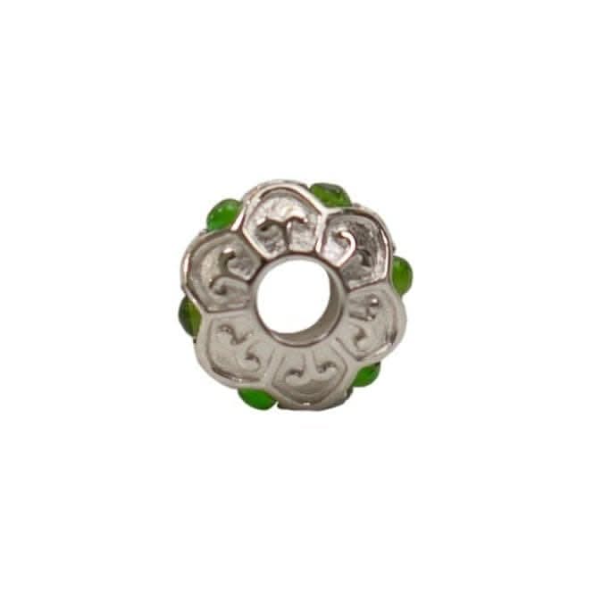 Silver Wheel with Chrome Diopside without Oxidisation S387CHDINO