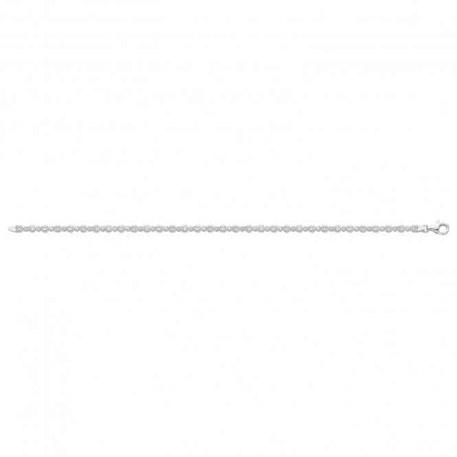 Silver Zirconia White Tennis Bracelet G2689CZAcotis Silver JewelleryTH - G2689CZ