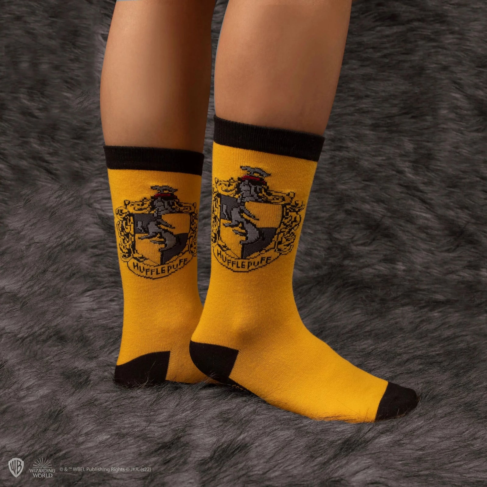 Set Of 3 Hufflepuff Socks CR1624