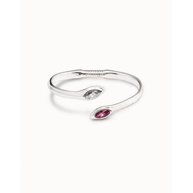 Spring Multicolor Metal Faceted Crystal BraceletUNOde50PUL2257MCLMTL0M