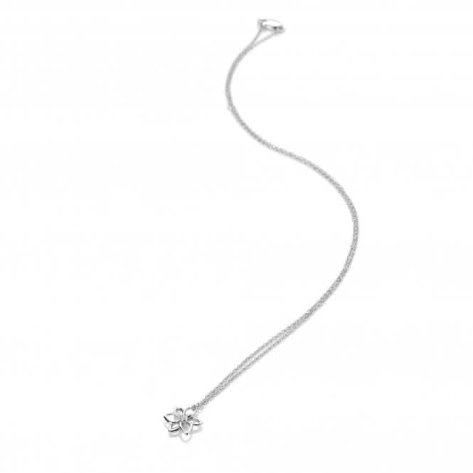 Sterling Silver Amulets Flower Pendant DP894