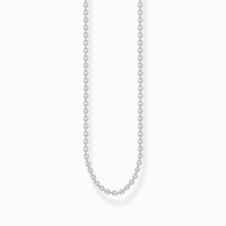 Sterling Silver Anchor Chain Necklace KE2283-001-21
