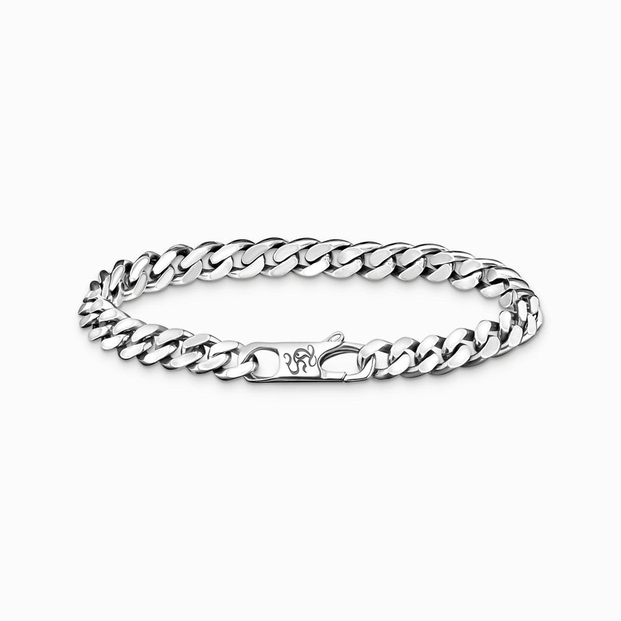 Sterling Silver Armoured Bracelet A2200-637-21
