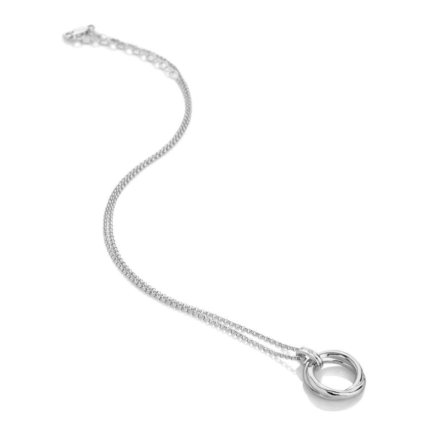 Sterling Silver Aura Necklace DP1030