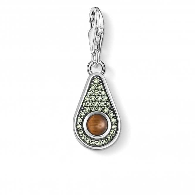 Sterling Silver Avocado Charm Pendant 1836 - 667 - 7Thomas Sabo Charm Club1836 - 667 - 7