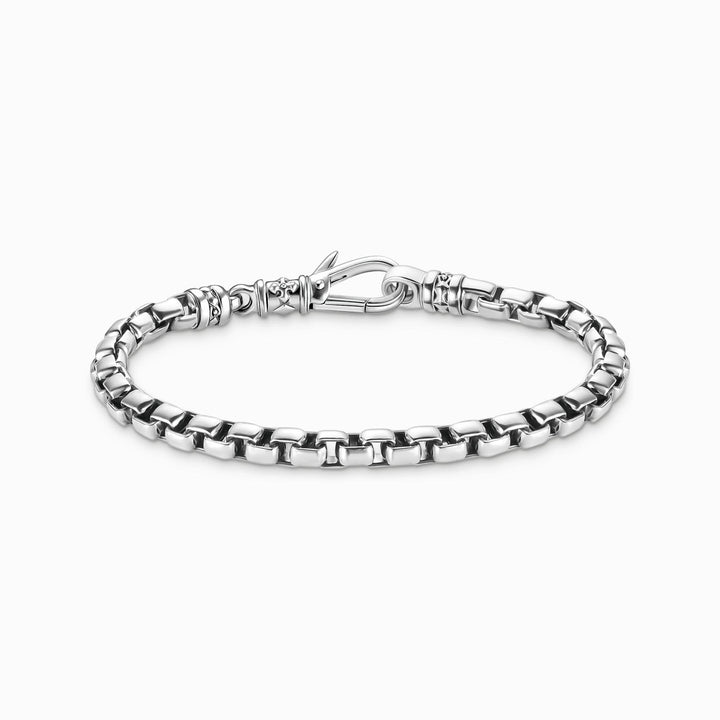 Sterling Silver Box Chain Bracelet A2198 - 637 - 21Thomas Sabo Sterling SilverA2198 - 637 - 21 - L18