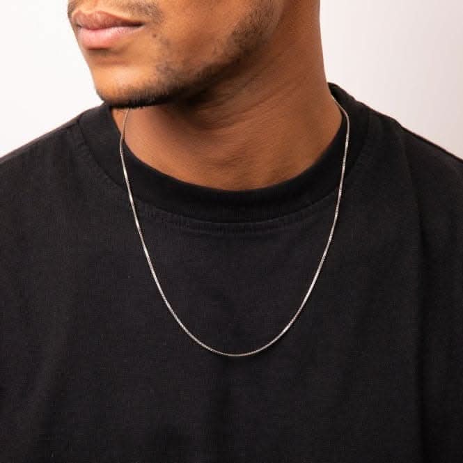 Sterling Silver Box Chain N4591