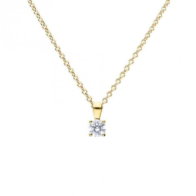 Sterling Silver Clear Cubic Zirconia Pendant P5393
