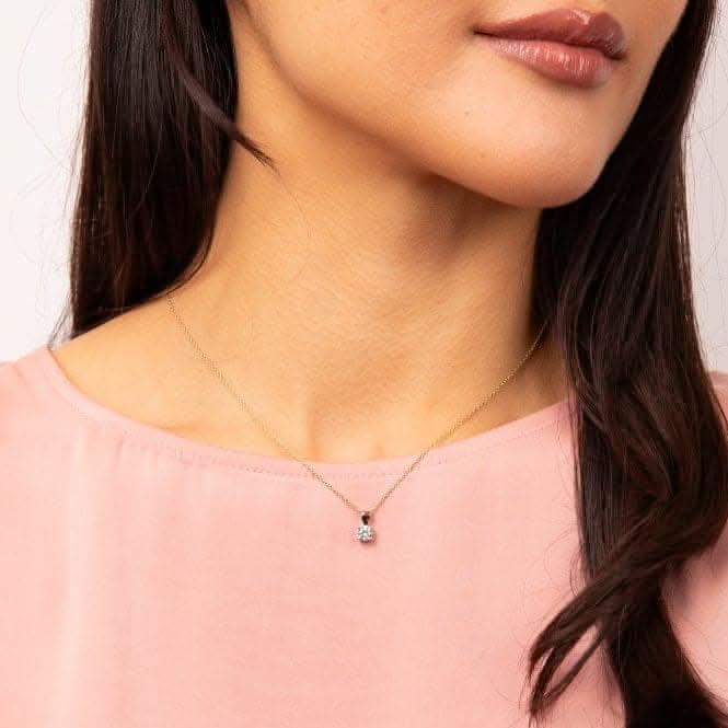 Sterling Silver Clear Cubic Zirconia Pendant P5393