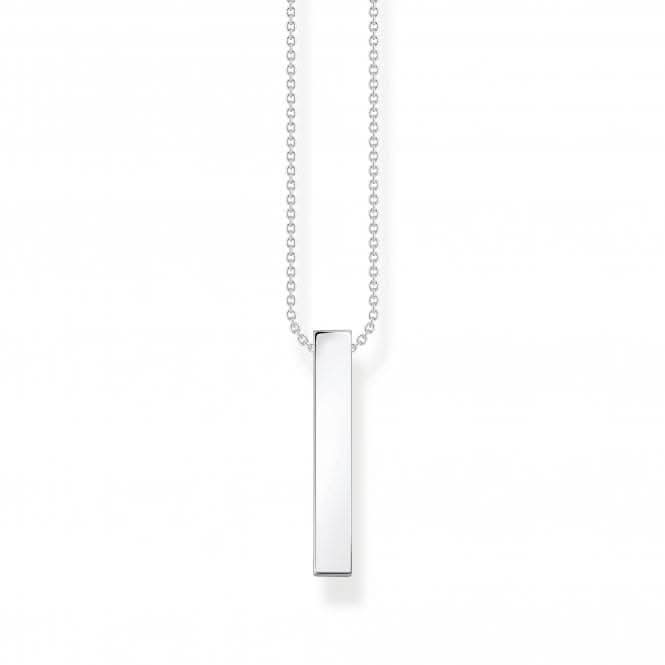 Sterling Silver Colourful Stones Necklace KE2113-166-7-L45V