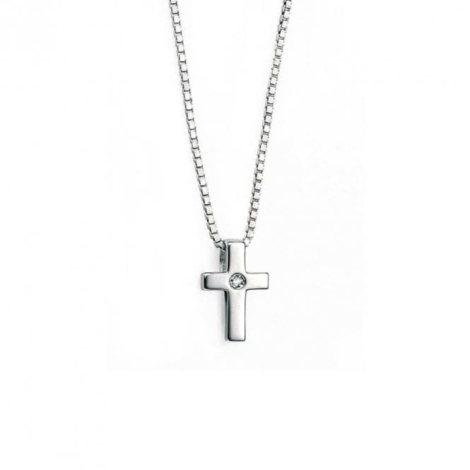 PE000138 Sterling on sale silver pendant 925 Cross Solid