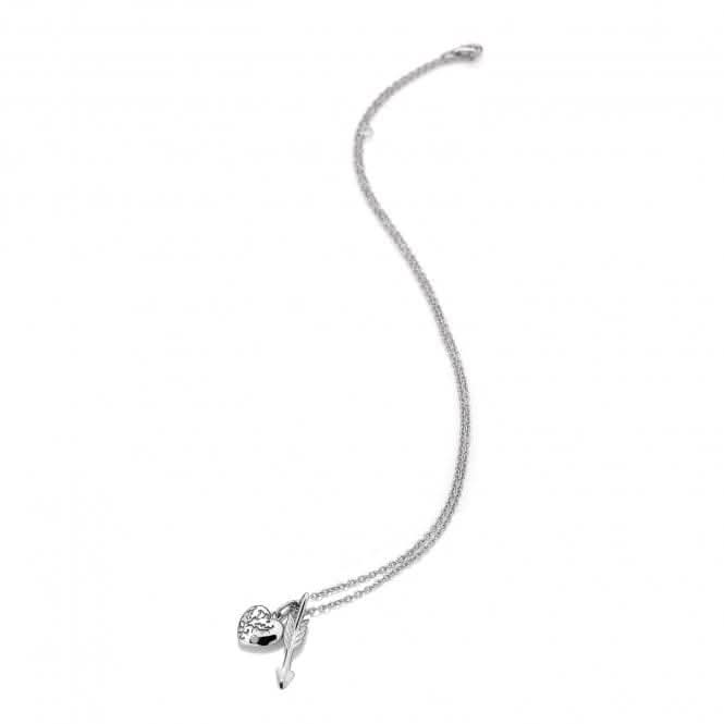 Sterling Silver Cupid Pendant DP751