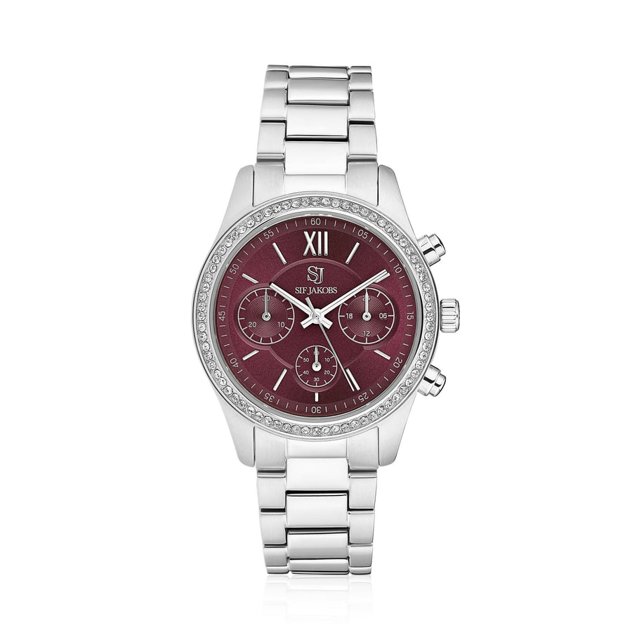 Sterling Silver Domenica Watch SJ-W2406-CZ