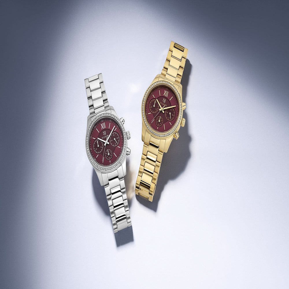 Sterling Silver Domenica Watch SJ-W2406-CZ