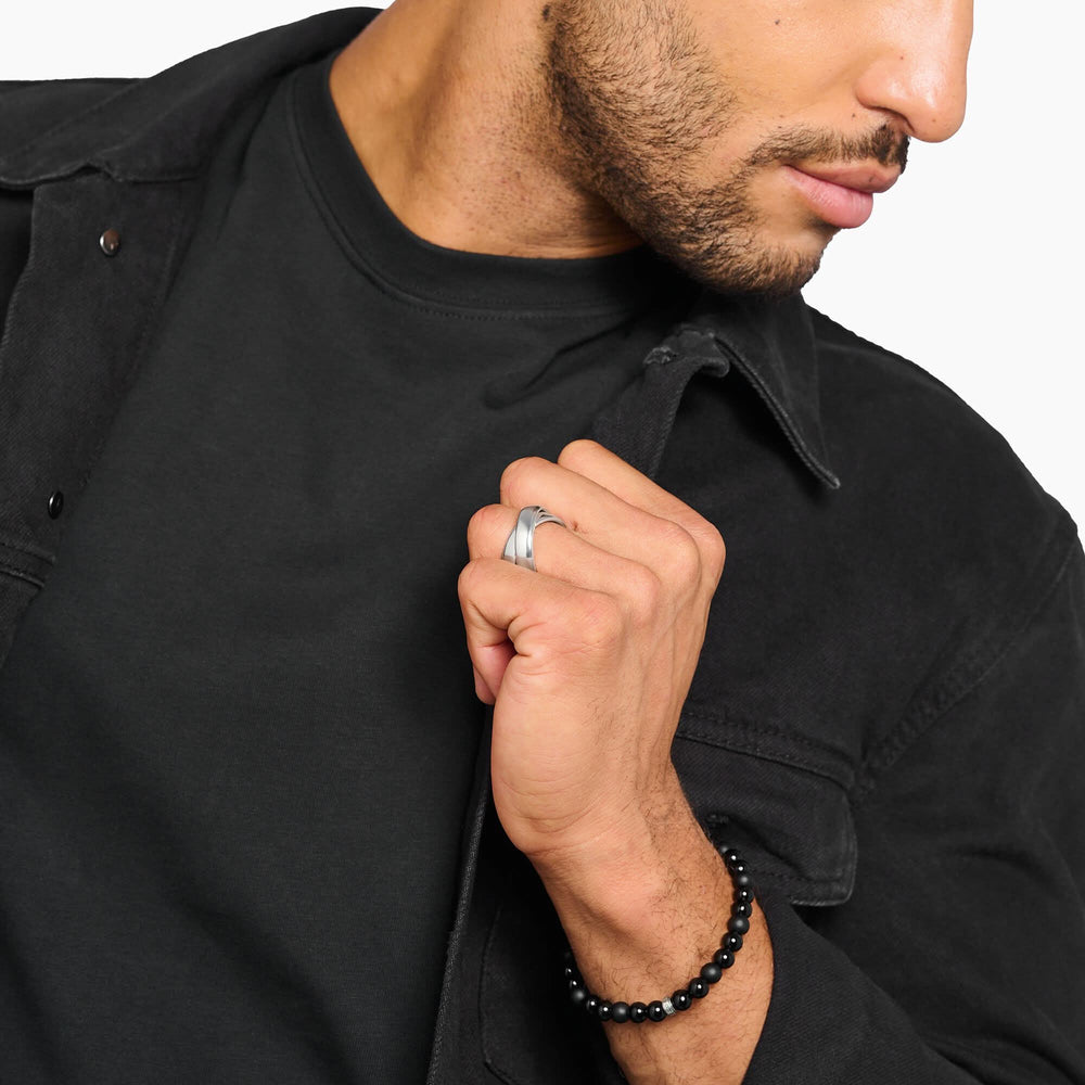 Sterling Silver Duo Ring TR2491-001-21