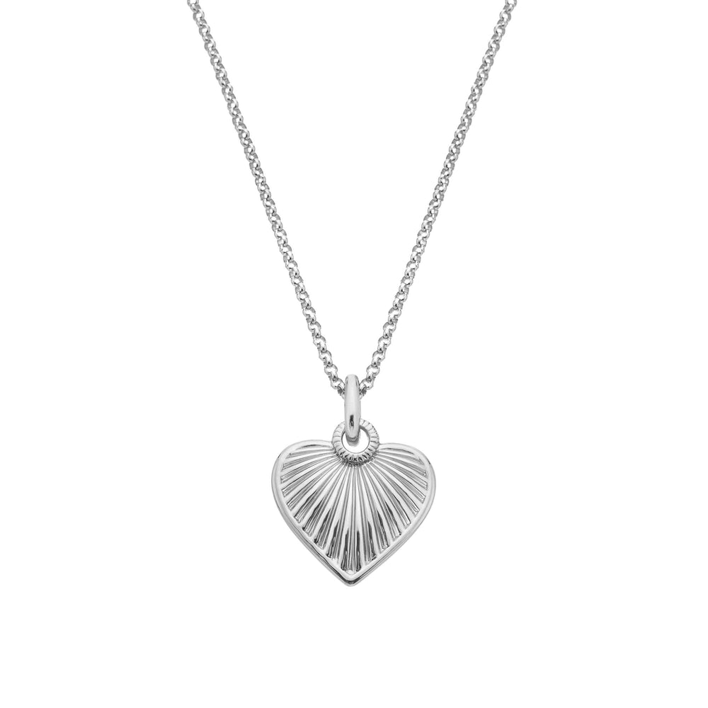 Sterling Silver Essence Heart Necklace DP1029