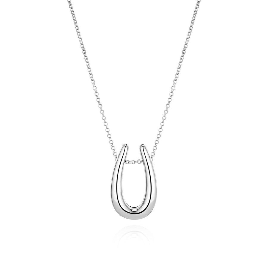 Sterling Silver Goccia Parvus Pianura Necklace SJ-N2486