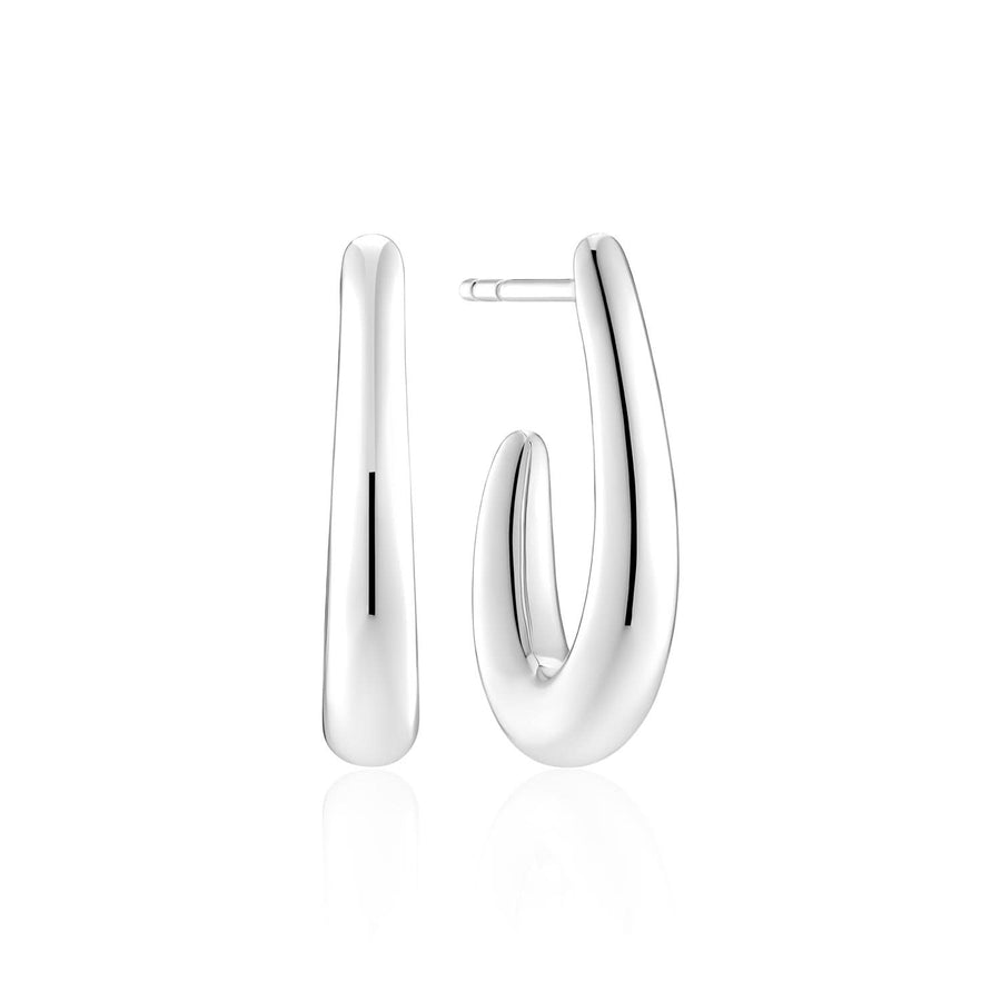 Sterling Silver Goccia Pianura Parvus Earrings SJ-E2486