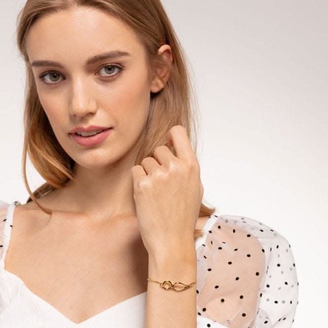 Sterling Silver Gold Heritage Bracelet A1856-413-39-L19v