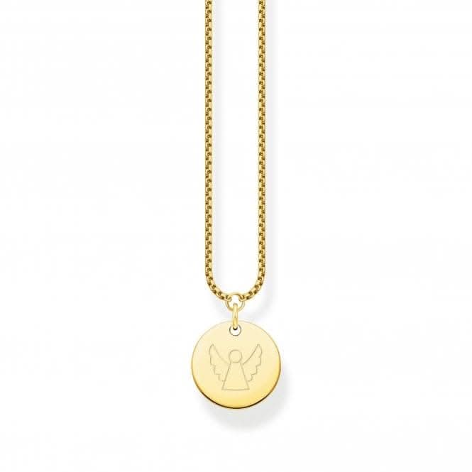 Sterling Silver Gold Necklace KE1958 - 413 - 39 - L45VThomas Sabo Sterling SilverKE1958 - 413 - 39 - L45V