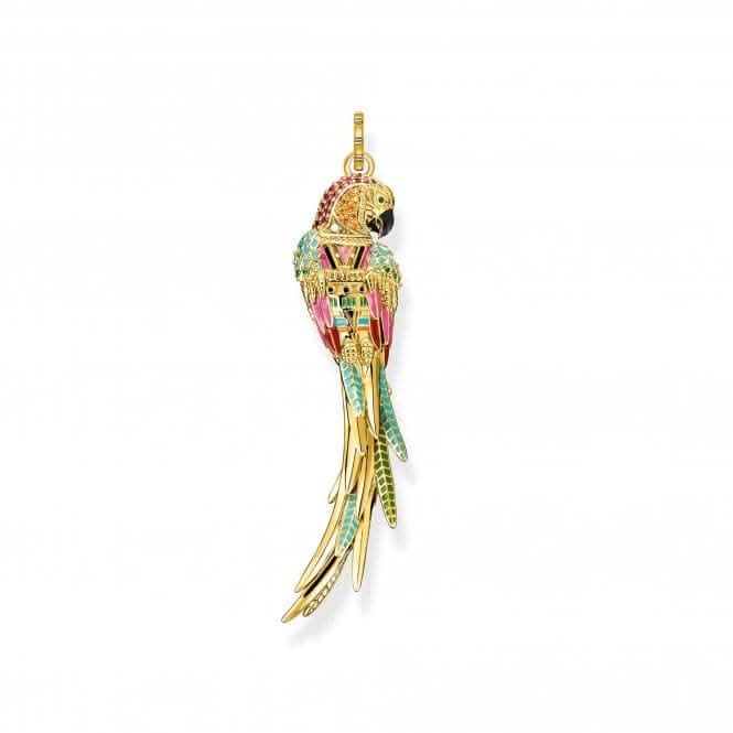 Sterling Silver Gold Plated Parrot Pendant PE802 - 471 - 7Thomas Sabo Sterling SilverPE802 - 471 - 7