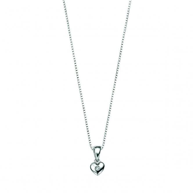 Sterling Silver Heart Pendant P620