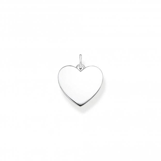 Sterling Silver Heart Pendant PE924-001-21