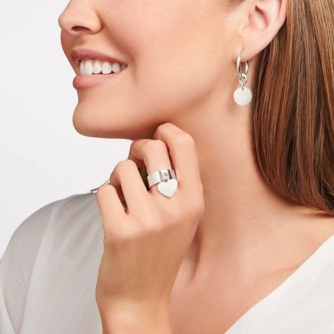 Sterling Silver Heart Ring TR2364 - 637 - 21Thomas Sabo Sterling SilverTR2364 - 637 - 21 - 48