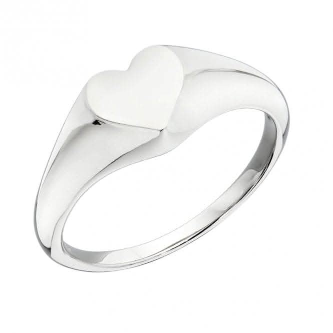 Fiorelli Silver Heart Signet Ring R3797