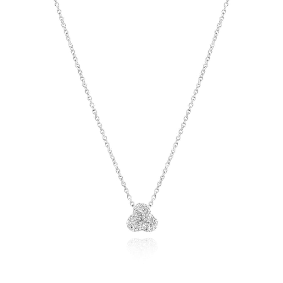 Sterling Silver Imperia Piccolo Necklace SJ-N10751-CZ