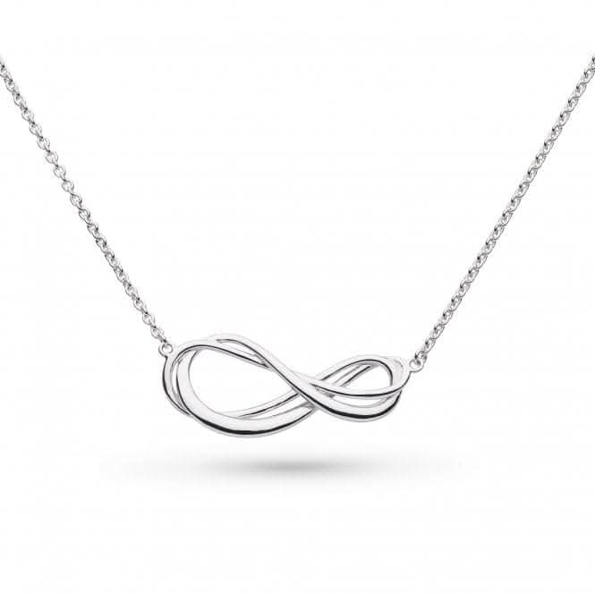 Sterling Silver Infinity Necklace 91161RP