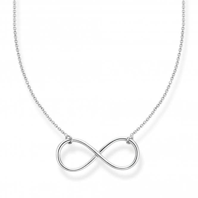 Sterling Silver Infinity Necklace KE2139-001-21-L45V