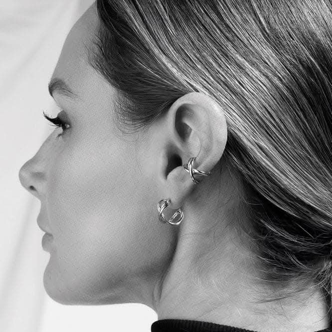 Sterling Silver Infinity Solo Ear Cuff 41161RP