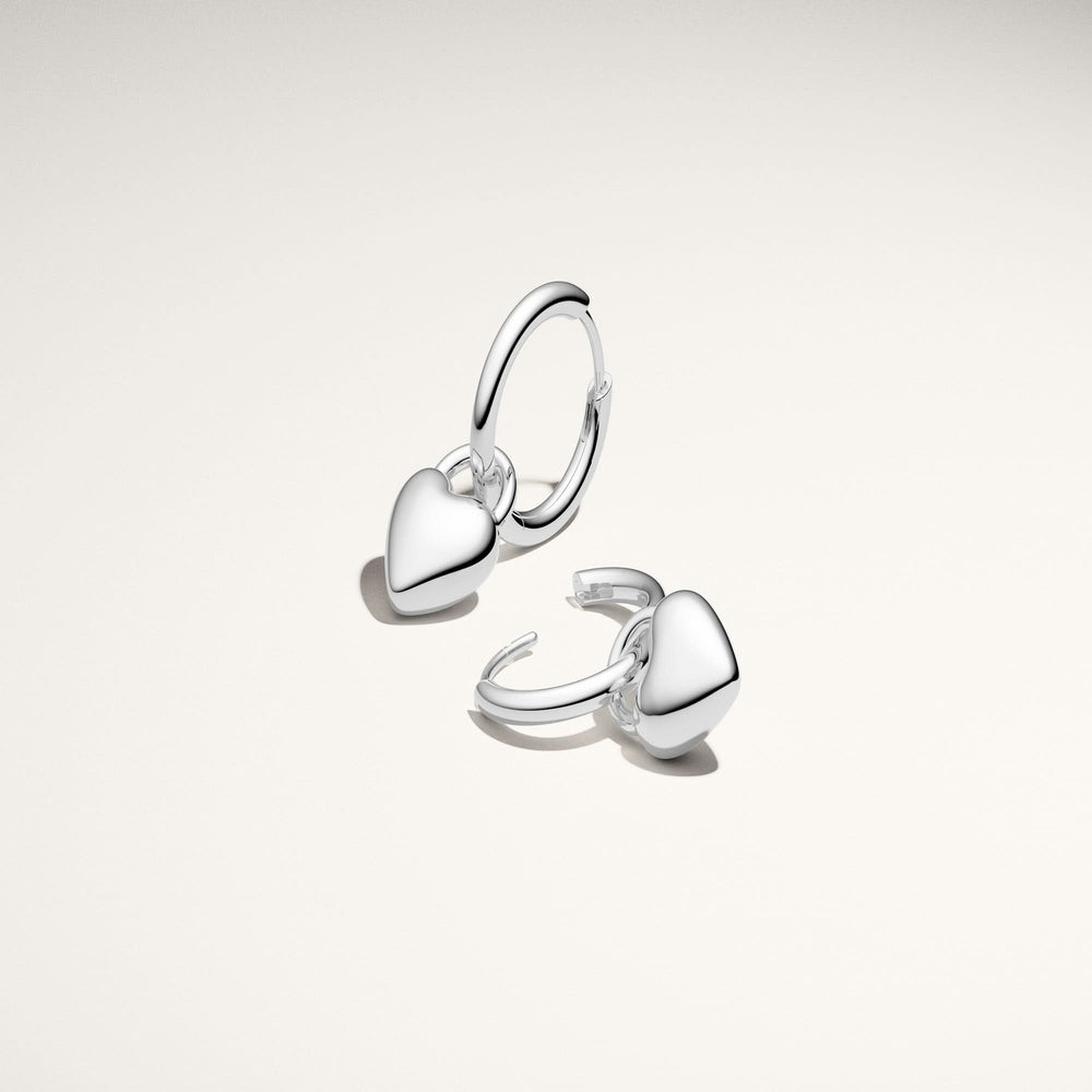 Sterling Silver Julia Creolo Earrings SJ-E2612