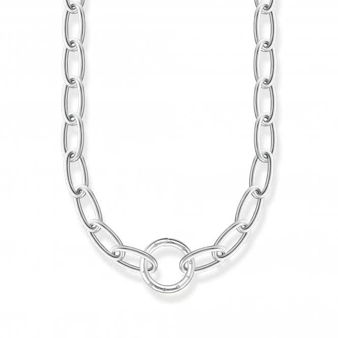 Sterling Silver Links Necklace KE2114-001-21-L45