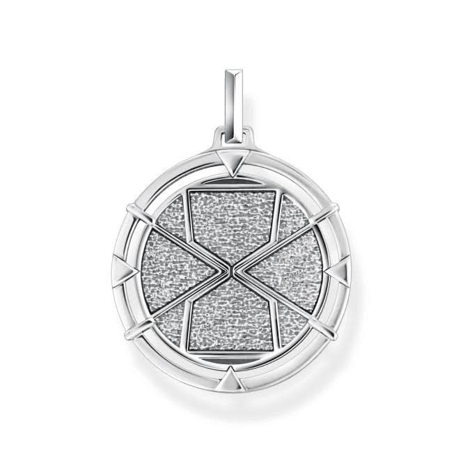 Sterling Silver Lucky Charm Tiger's Eye And Turquoise Pendant PE951 - 364 - 7Thomas Sabo Sterling SilverPE951 - 364 - 7