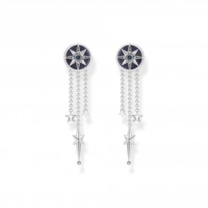 Sterling Silver Magic Stars Drop Earrings H2224-945-7
