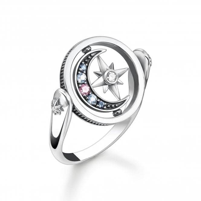 Sterling Silver Magic Stars Ring TR2377-945-7