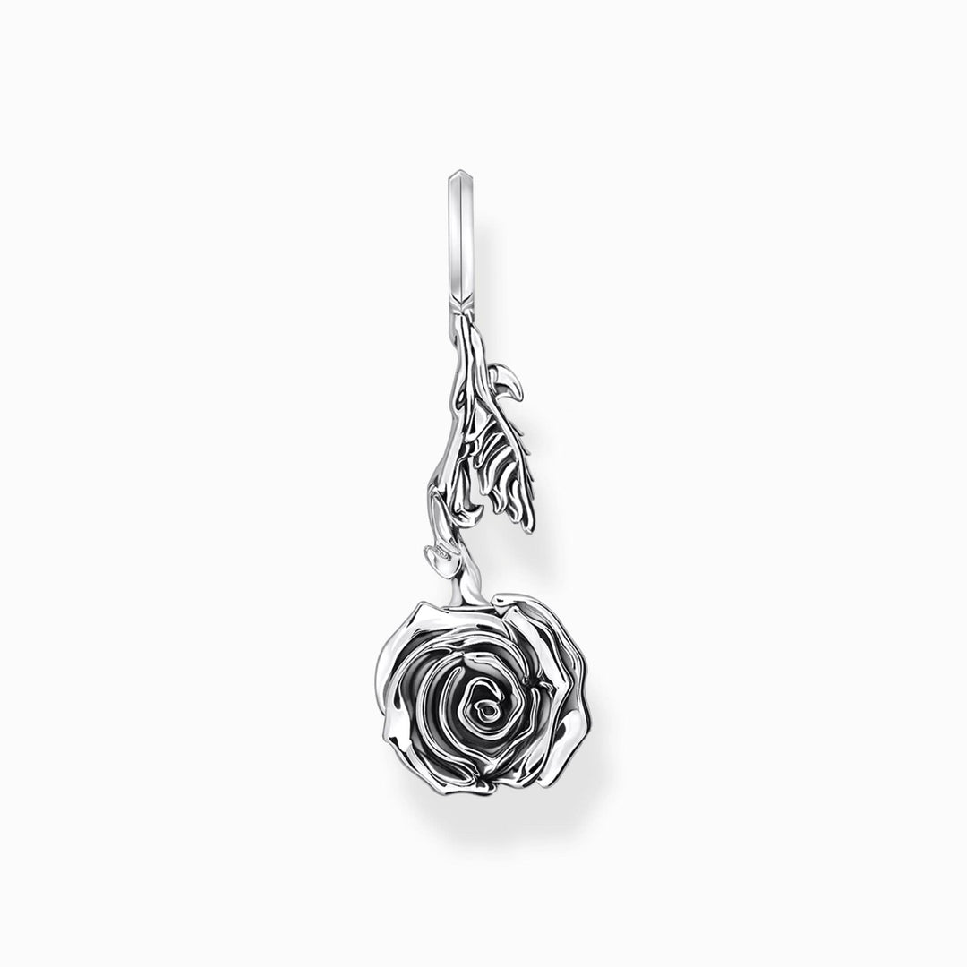 Sterling Silver Midnight Rose Pendant PE981 - 637 - 21Thomas Sabo Sterling SilverPE981 - 637 - 21