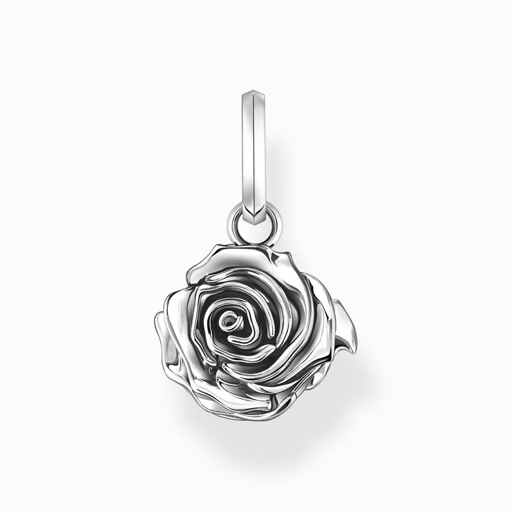 Sterling Silver Midnight Rose Pendant PE982 - 637 - 21Thomas Sabo Sterling SilverPE982 - 637 - 21