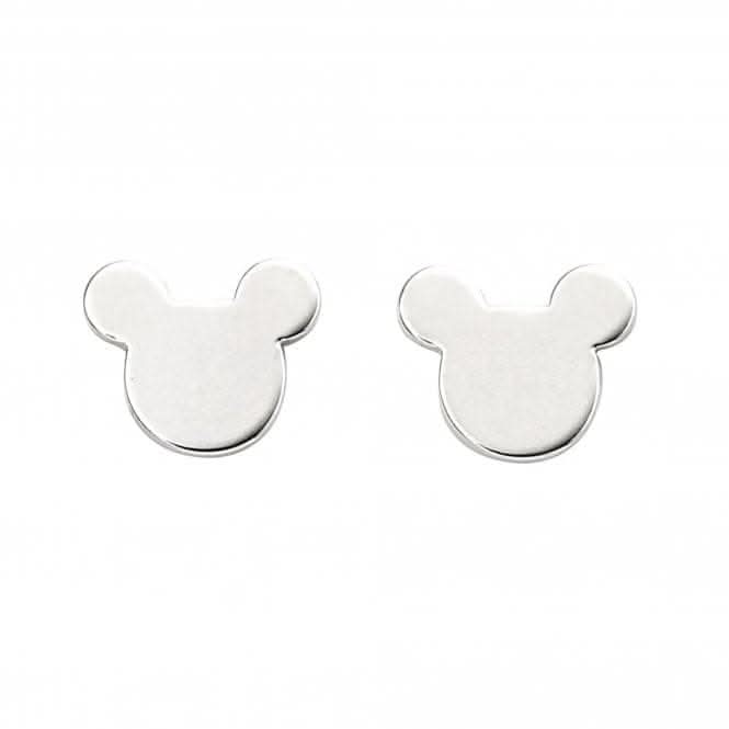 Sterling Silver Mouse Ears Stud Earrings A2062