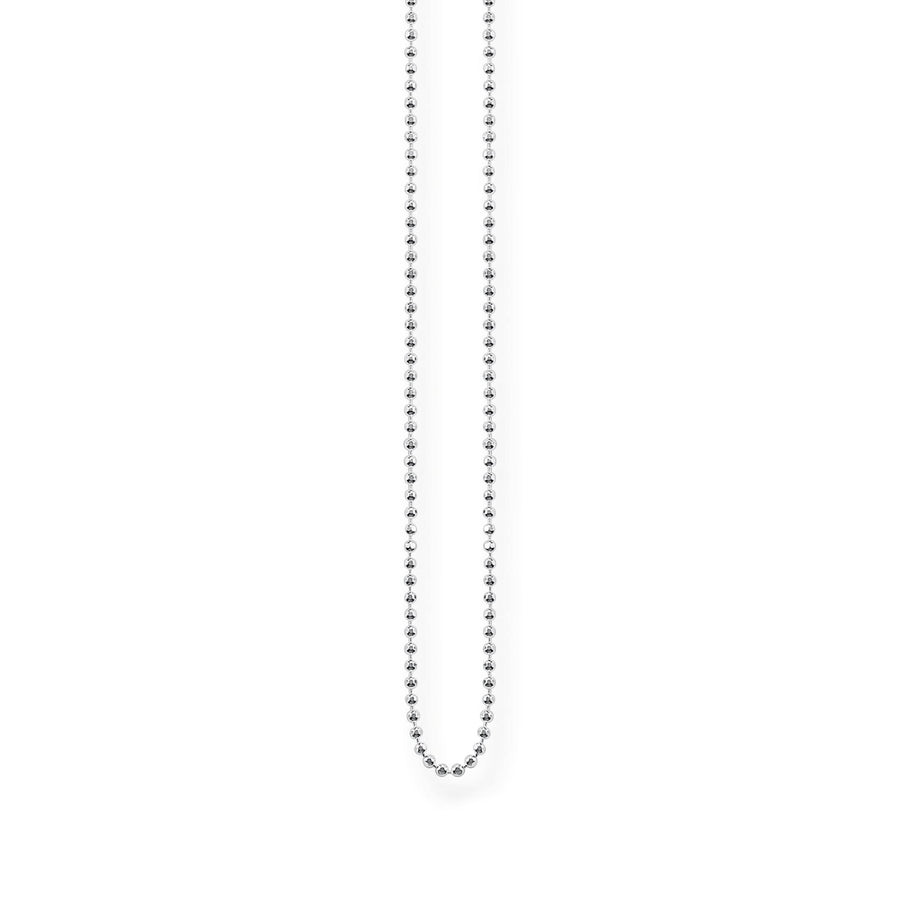 Sterling Silver Ball Chain Necklace KE1347-001-21