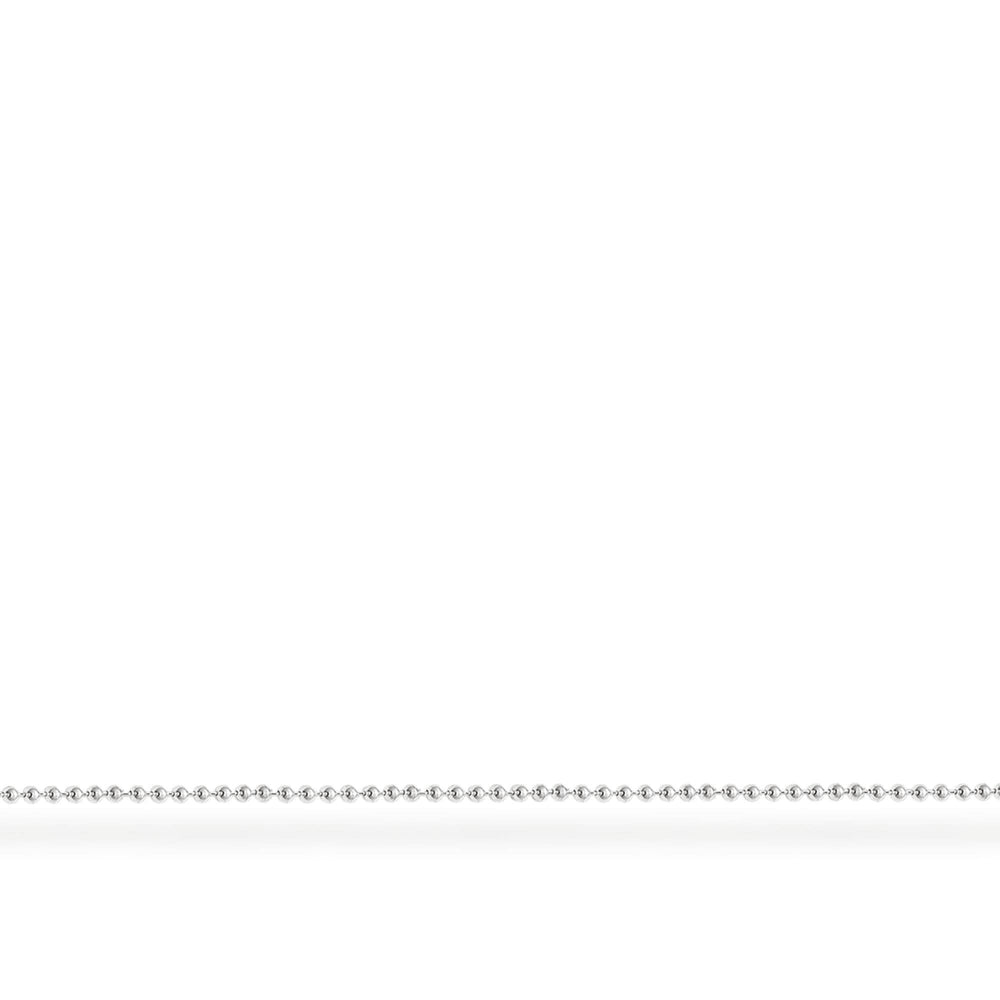 Sterling Silver Ball Chain Necklace KE1347-001-21