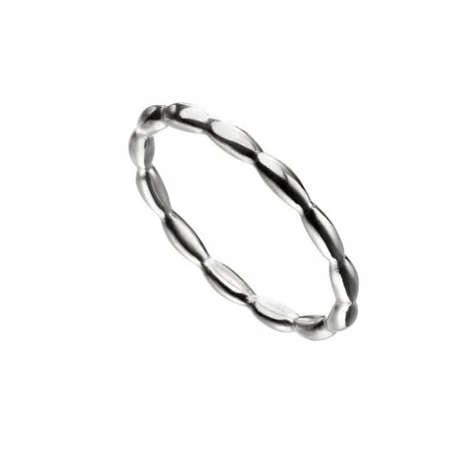 Sterling Silver Organic Band Ring R3737